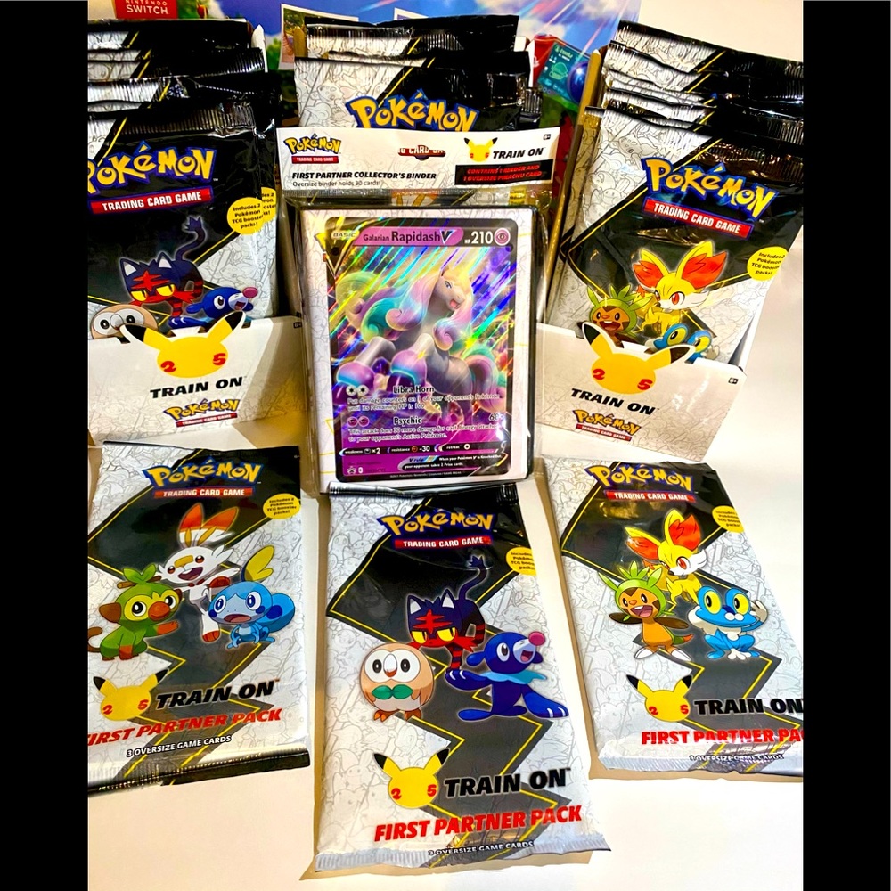 Pokémon First PartnerPack Binder Galarian Rapidash